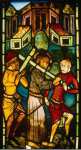 Stained Glass Panel the Carrying of the Cross 7 - Hermitage
